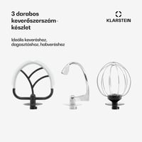 Bella Pico 1300W 5L Krémszínű Konyhai Robotgép Mixerrel 6