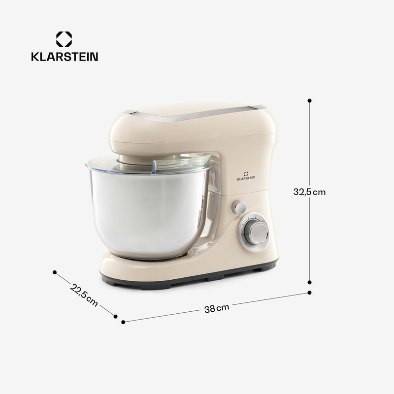 Bella Pico 1300W 5L Krémszínű Konyhai Robotgép Mixerrel