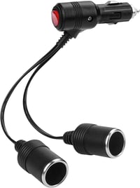 BellaGesundheit Szivargyújtó Elosztó - 1-ről 2-re Autós Adapter Kapcsolóval, 12V/24V Kompatibilis, Autókhoz, Motorokhoz és Teherautókhoz

AI 1