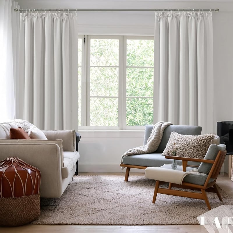 BellaHills 100% Opaque Sötétítő Függöny Szett 2db 240x132cm Hőszigeteléssel
