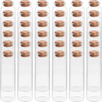 BELLE VOUS Mini üvegpalack dugóval - 50 ml - 36 db 1