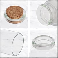 BELLE VOUS Mini üvegpalack dugóval - 50 ml - 36 db 4