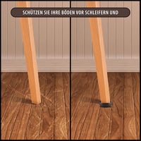 Belle Vous 8 db Bútorvédő Szilikon Talpas Székláb Sapka 60 mm - Csúszásgátló Padlóvédő Székhez, Kanapéhoz, Ágyhoz - Karcolásgátló Bútorlábvé 5
