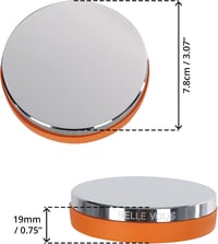 Belle Vous Acélblokk gumialap 7,8 cm - Kalapács és vésőmunka ékszer és bőr feldolgozáshoz 2