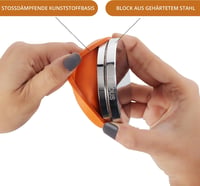 Belle Vous Acélblokk gumialap 7,8 cm - Kalapács és vésőmunka ékszer és bőr feldolgozáshoz 3