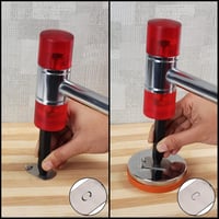 Belle Vous Acélblokk gumialap 7,8 cm - Kalapács és vésőmunka ékszer és bőr feldolgozáshoz 4