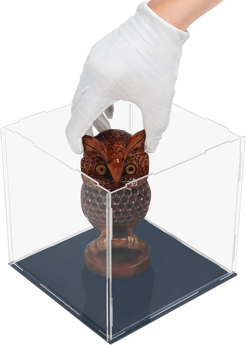 Belle Vous átlátszó akril vitrin szett 20x20x20 cm plexiglass tárolódoboz