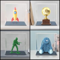 Belle Vous átlátszó akril vitrin szett 20x20x20 cm plexiglass tárolódoboz 5