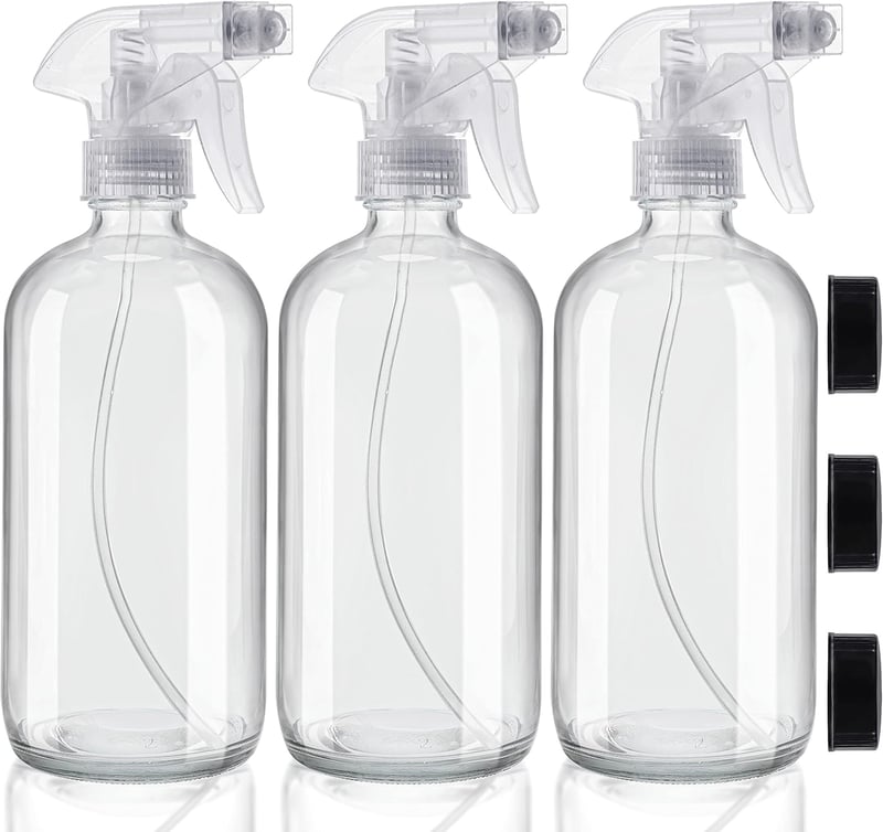 BELLE VOUS Üres Utántölthető Tiszta Spray Palack 3 db 250 ml Aromaterápia