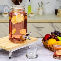Belle Vous üveg italadagoló csappal 2,5 L - retro ital diszpenzér 5