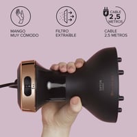 Bellissima Imetec My Pro Diffon Ceramic forrólevegős hajdiffúzor göndör hajhoz, 700 W 7