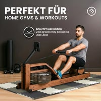 Covoraș de protecție pentru podea BeMaxx Fitness - Saltea pentru sport și gimnastică, covoraș tip puzzle pentru yoga, bandă de alergare, garaj și piscină 6