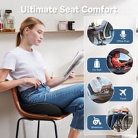Benazcap X Large Ergonomikus Gél Ülőpárna Irodai és Gamer Székhez 7