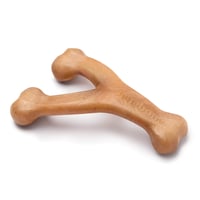 Jucărie de mestecat durabilă Benebone Wishbone pentru câini cu tendință de mestecare agresivă, aromă de pui veritabil, mărimea Giant, fabricată în SUA 1