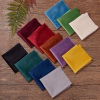 BENECREAT 12 db 29x20 cm dupla plüss bársony szövet, kézműves DIY anyag varráshoz 7