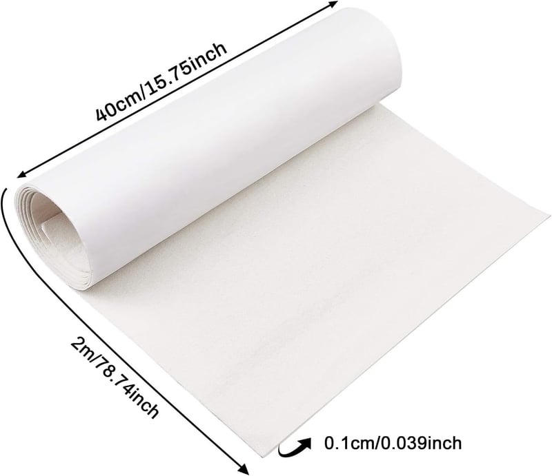 BENECREAT 200x40 cm Öntapadós Filc Szalag Bézs - Bútor, Kép és Pohár Alátét