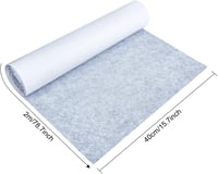 BENECREAT 200x40 cm Öntapadós Szürke Filc Lap DIY Kézműves Ékszertartó Dekoráció 2