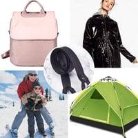 BENECREAT 5db 80cm Vízálló Nylon Cipzár Fekete Kabáthoz Kabáthoz Hátizsákhoz - 80cm, black 6