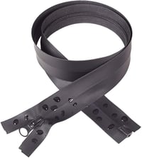 BENECREAT 5db 80cm Vízálló Nylon Cipzár Fekete Kabáthoz Kabáthoz Hátizsákhoz - 80cm, black 2