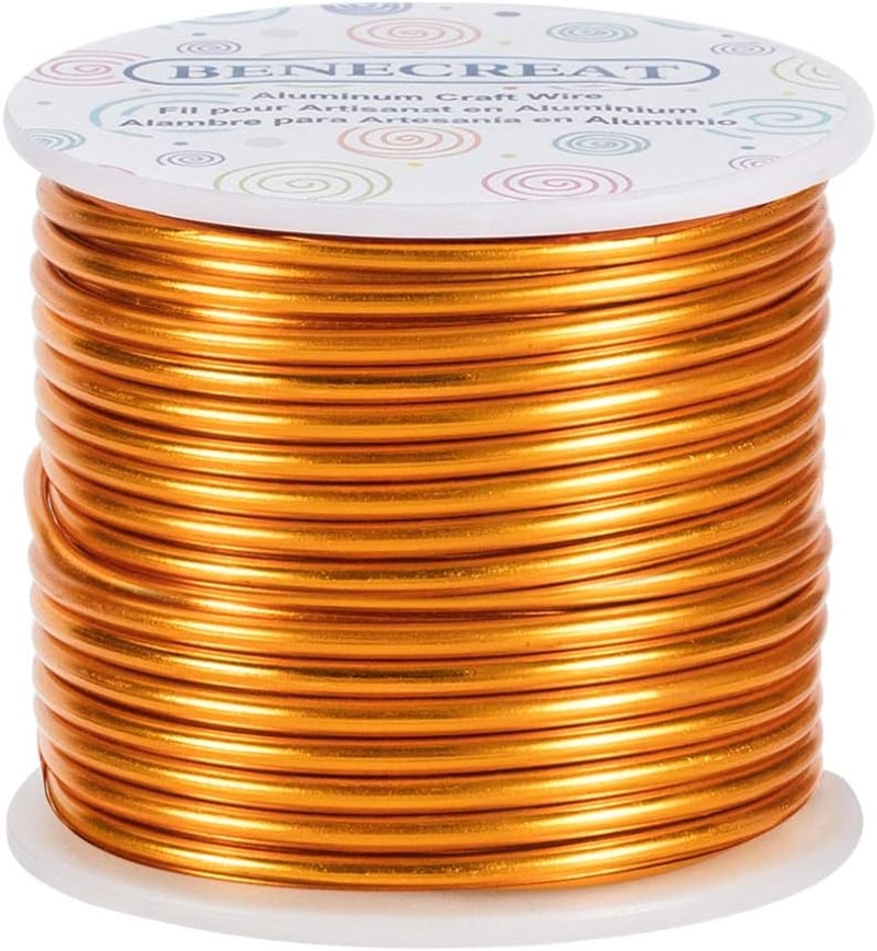 Benecreat Anodizált Alumínium Kézműves Drót 12-18 Gauge Ékszerkészítéshez