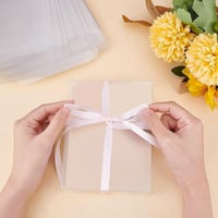 BENECREAT Átlátszó Ajándékdoboz 23x14cm Esküvői Bonbondoboz 30db - 30 stück (1er Pack), 15 x 11.5 x 2.5 cm 3