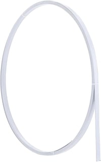 BENECREAT Fehér Rugóacél Merevítő 6m - 10x1,2mm Műanyag Bevonatú Pálca Ruhavarráshoz, Esküvői Ruhákhoz, Krinolin Merevítéshez 1