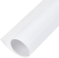 BENECREAT Matt Fehér PVC Fotó Háttér 100x40 cm - Termékfotózáshoz, Stúdiófelvételekhez, Videókészítéshez 1