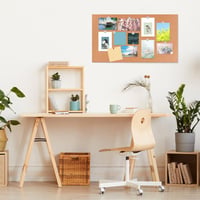 BENECREAT Öntapadós Parafa Tekercs 300x600mm - 3mm Vastag Hőszigetelő Parafatábla Faldekorációhoz, Barkácsoláshoz és DIY Projektekhez 5