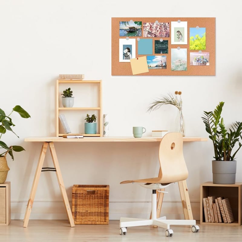 BENECREAT Öntapadós Parafa Tekercs 300x600mm - 3mm Vastag Hőszigetelő Parafatábla Faldekorációhoz, Barkácsoláshoz és DIY Projektekhez