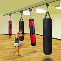BeneLabel Ütőzsák I-Beam tartó forgó szorító karabiner Muay Thai edzéshez 5
