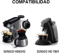 BENFUCHEN Újrahasználható Kávékapszula Senseo HD7801 HD6592 Szűrővel 7