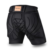 Pantaloni scurți de protecție cu căptușeală BenKen pentru bărbați și femei - Protecție 3D pentru șolduri și fese, respirabili, rezistenți la impact, ideali pentru schi și snowboarding. 1