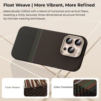 BENKS Prestige iPhone 16 Pro Tok Kamera Gombbal - MagSafe Kompatibilis Dupont Kevlar Aramid Szál TPU Mobiltelefon Védőtok 7
