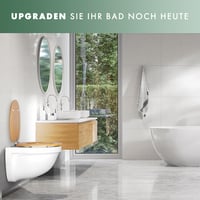 Capac WC Premium din Bambus Benkstein cu Mecanism Soft-Close, Funcție Quick-Release, Antibacterian, Capac WC din Lemn Sustenabil, Montare Ușoară 6