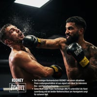 Mănuși de box BENLEE Rodney din piele sintetică - Roz/Alb - 12 oz Mănuși de antrenament pentru box 7