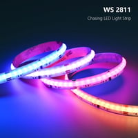 BENLUN 24V WS2811 COB LED szalag 20m RGB IC távirányítóval szobadekoráció 2