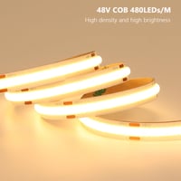 BENLUN 48V COB LED traka 20 m, CRI 92, s napajanjem, visoka svjetlina 2