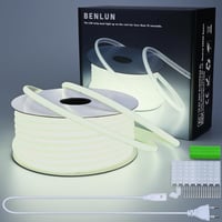 BENLUN COB LED szalag 220V 30m hideg fehér kültéri vízálló 10W/m 1