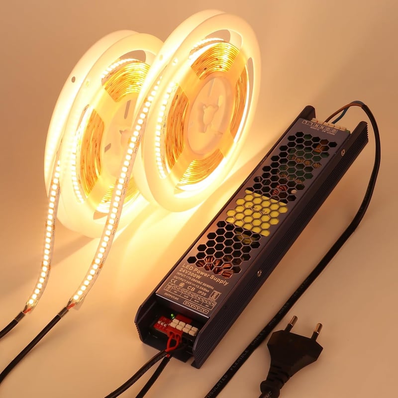 BENLUN LED szalag 3000K meleg fehér 10m 26000lm 240W IP20 SMD2835