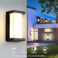 Lampă solară de exterior Benma 161 LED cu senzor de mișcare, 3 moduri de iluminare, telecomandă, IP65, 1800 mAh, rezistentă la apă 7