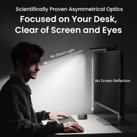 Lampă de monitor BenQ ScreenBar Halo 2, iluminare față și spate, pornire/oprire automată 9