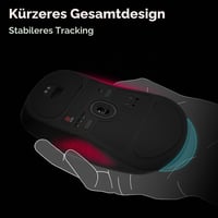 Bezdrôtová eSports myš BenQ Zowie S2-DW, 65 g, senzor 3950, 4K obnovovacia frekvencia, bez potreby ovládačov, pokročilý 4K prijímač 3
