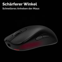 Bezdrôtová eSports myš BenQ Zowie S2-DW, 65 g, senzor 3950, 4K obnovovacia frekvencia, bez potreby ovládačov, pokročilý 4K prijímač 5