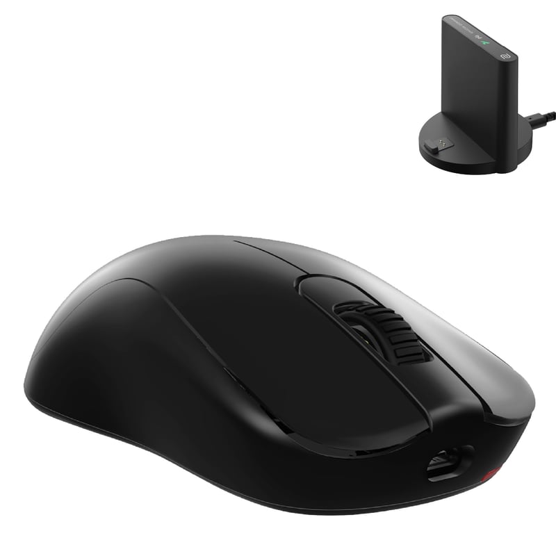 Bezdrôtová eSports myš BenQ Zowie S2-DW, 65 g, senzor 3950, 4K obnovovacia frekvencia, bez potreby ovládačov, pokročilý 4K prijímač