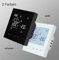 BEOK CONTROLS Okos Termosztát WiFi Kazán Padlófűtés Programozható Szobatermosztát LCD Kijelző Alexa Tuya App Fekete 7