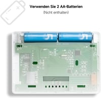 BEOK CONTROLS Programozható Szobatermosztát Gázkazán Vezérléshez, Digitális Fűtés Termosztát Háttérvilágítással, Fehér BOT-W306 3
