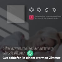BEOK CONTROLS WiFi Okostermosztát Padlófűtéshez - LCD Kijelzős Programozható Fűtésszabályzó, Alexa és Google Home Kompatibilis, Fehér, TGW60 7