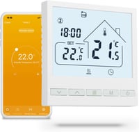 BEOK CONTROLS WiFi Termosztát Elektromos Padlófűtéshez - Okos Szobatermosztát Alexa Google Assistant Kompatibilis Digitális Fűtésszabályozó  1