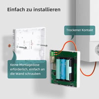 Beok WiFi Okostermosztát Gázkazánhoz - Tuya Applikációval Vezérelhető, LCD Kijelzős, Alexa és Google Asszisztens Kompatibilis, Elemes Működé 3