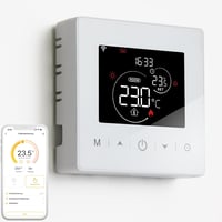 Beok WiFi Okostermosztát Gázkazánhoz - Tuya Applikációval Vezérelhető, LCD Kijelzős, Alexa és Google Asszisztens Kompatibilis, Elemes Működé 1